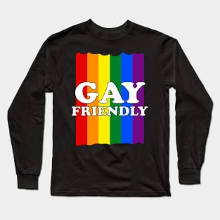 Gay Friendly Long Sleeve T-Shirt